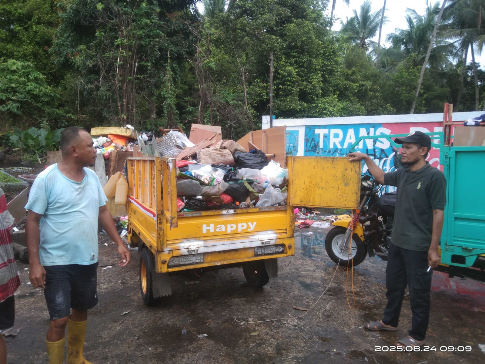 Pemantauan Trans Depo Andalan Ternate Utara